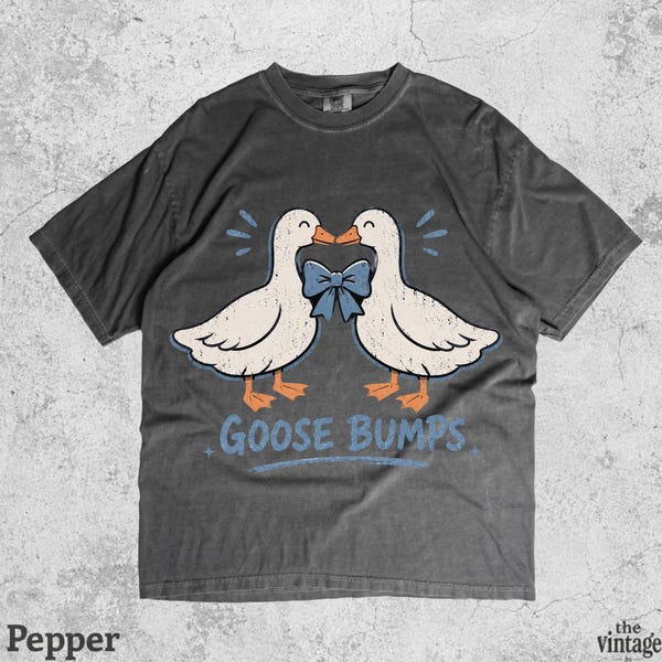 Goose Bumps Shirt vintage graphic tee by TheVintageBy