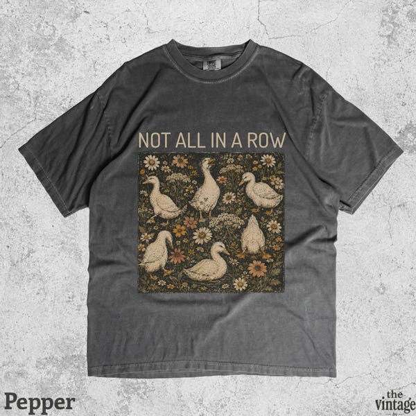 Not All In A Row Shirt vintage graphic tee by TheVintageBy
